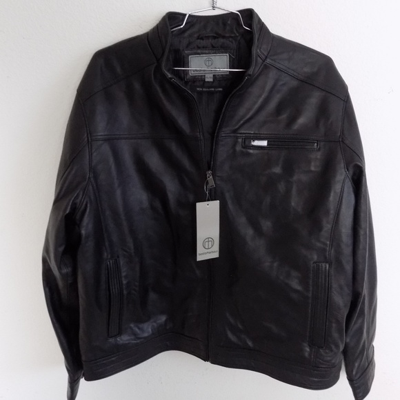 *NWT* Men Bostonharbour Leather jacket - Picture 2 of 4